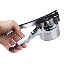 Stainless Steel Potato Ricer Masher Puree Vegetable Fruit Juicer Handheld Mincer