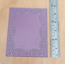 Dutch Doily Rectangle Frame