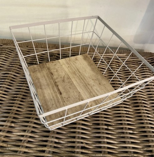 Vintage metal and wood - and,