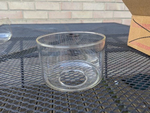 Old vintage tilley lamp glass - old,