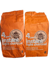 Instant Light Lumpwood Charcoal for Outdoor Barbecue Cookouts -1kg X 8 Pack #