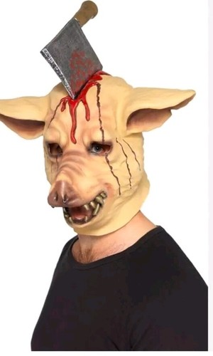 Full head pigs - pigs, mask