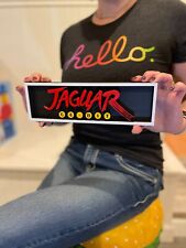 ATARI JAGUAR 3D printed game console placard, retro console sign, multi-color
