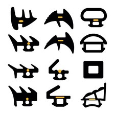 Bifold Door Rubber Gasket Smart Visofold Aluminium Seal Smarts Bi-Folding Patio