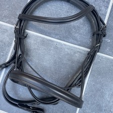 Cob Size Black Padded Bridle