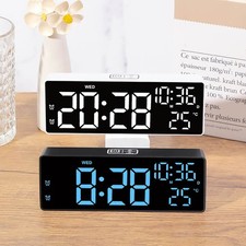 Date Alarm Clocks Temperature