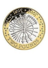 2005 2 Pound Coin Guy Fawkes, Gun Powder Plot £2 Coin Includes eBay 10p + 7% Fee