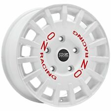 OZ RACING RALLY RACING VAN RACE WHITE RED LETTER ALLOY WHEEL 18X7.5 ET48 5X160
