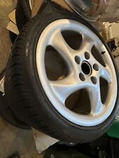 Porsche turbo twist Rear 18” alloy 10J ET40 993.362.140.03 With Tyre