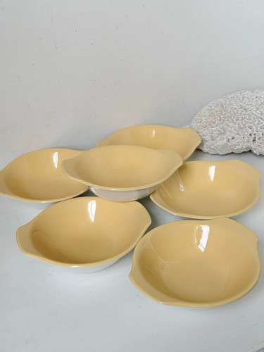 Six poole pottery lemon - pottery,