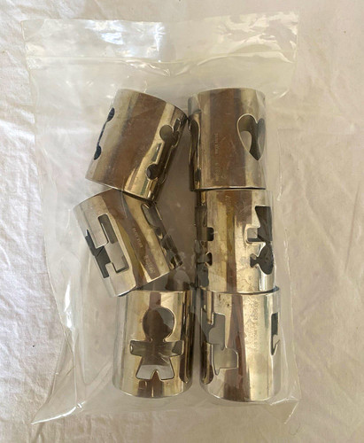 Alessi girotondo napkin rings - girotondo,
