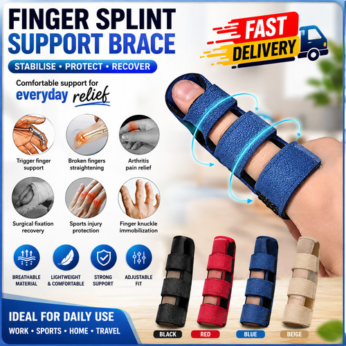 Finger splint support brace - splint,
