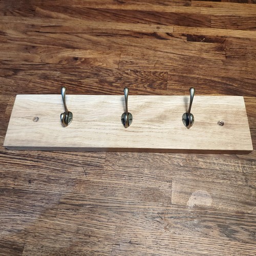 Oak coat hooks - coat,