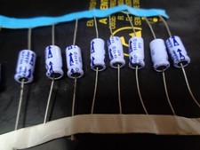 2.2UF 63V AXIAL  (13mm x6mm) DUBILIER **X10** AUDIO VISUAL CAPACITORS UKINSTOCK