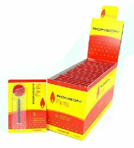 Ronson lighter flints full box - lighter,