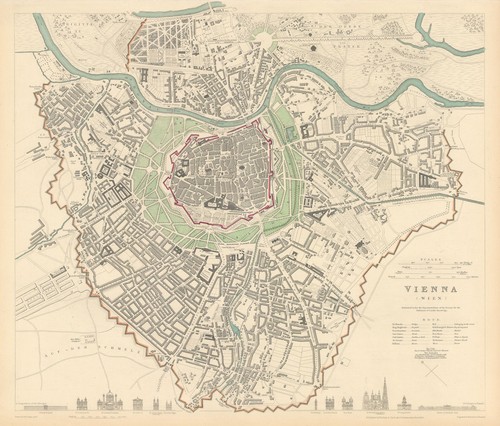Vienna wien antique - town, city