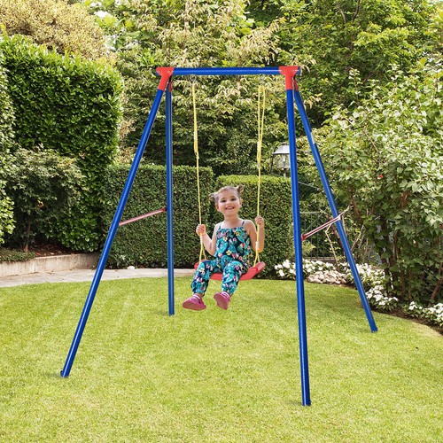 Metal swing set adjustable - swing,