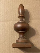 Vintage Grandfather Grandmother Clock Finial Emperor Howard Miller Era