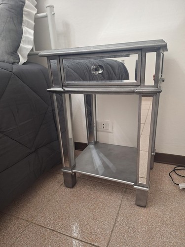 Luxury mirrored nightstands - luxury,