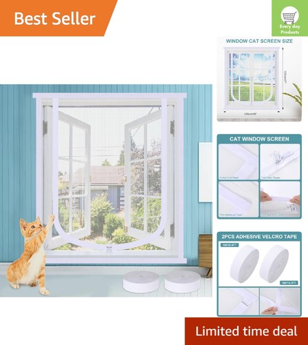 Self adhesive cat window guard - self-adhesive,