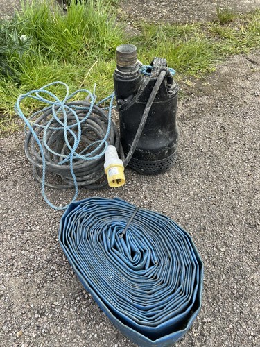 Water pump 110v with hose - with,