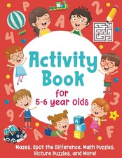Activity Book For 5-6 Year