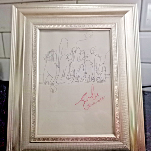 John lennon signed page - signed, in