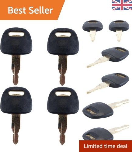 Durable yellow starter keys - 4,