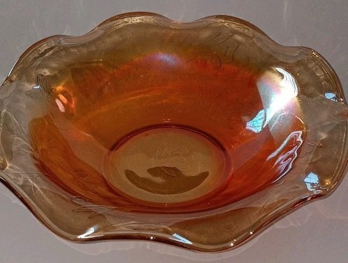 Vtg marigold carnival - vtg, glass