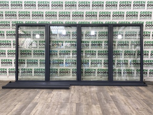 Grey folding sliding doors - grey,