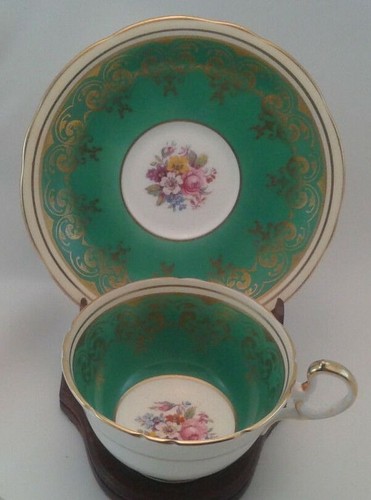 Aynsley green floral low - green,