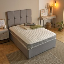Starlight Beds 7.25" Memory Foam Spring Mattress w/ Nebraska Border - All Sizes