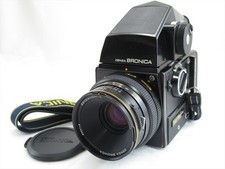 【EXC++++】Zenza Bronica SQ Film Camera w/ Zenzanon-S 80mm f/2.8 Lens Strap...