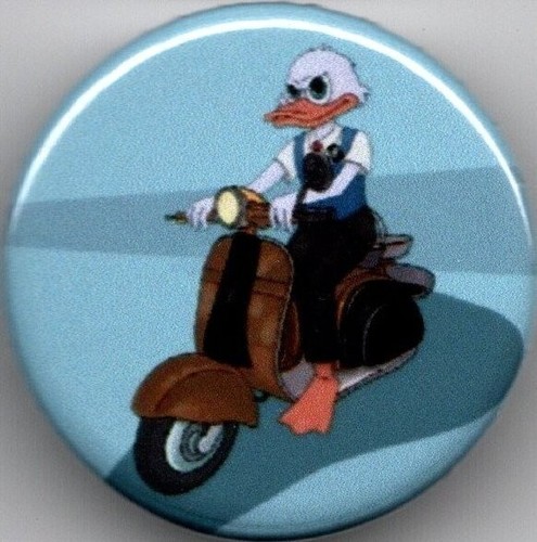 Scrooge mcduck scooter pin - on,