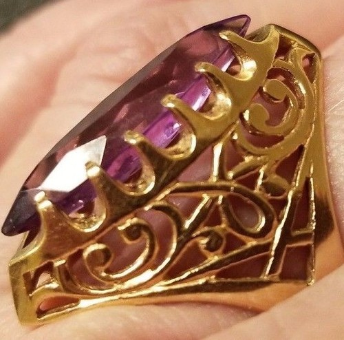 Vintage russian solid rose - russian,