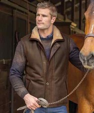 Men's Brown Premium Sheepskin