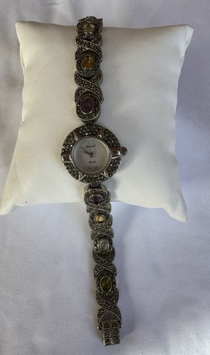 Pretty marcasite watch with - marcasite,