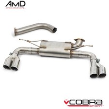 Cobra BMW 320i Exhaust Quad