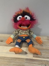 RARE Disney Store Muppet Babies 12" Baby Animal Plush Soft Toy With Hoodie