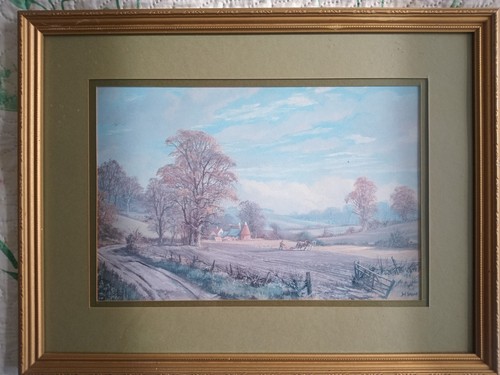 Framed print original - framed, of