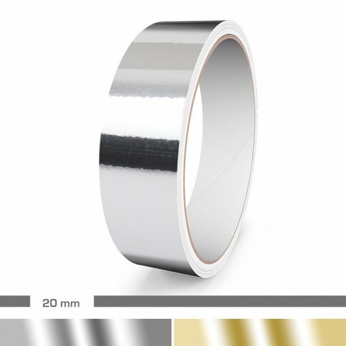 Chrome trim strip 20mm car - chrome,