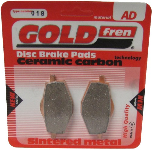 Brake disc pads rear - brake, for