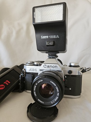 Canon 35mm slr film - ae-1,