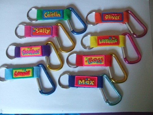 Personalised carabiner clip - carabiner,