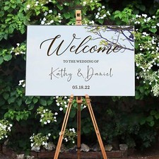 Personalised Wedding Welcome