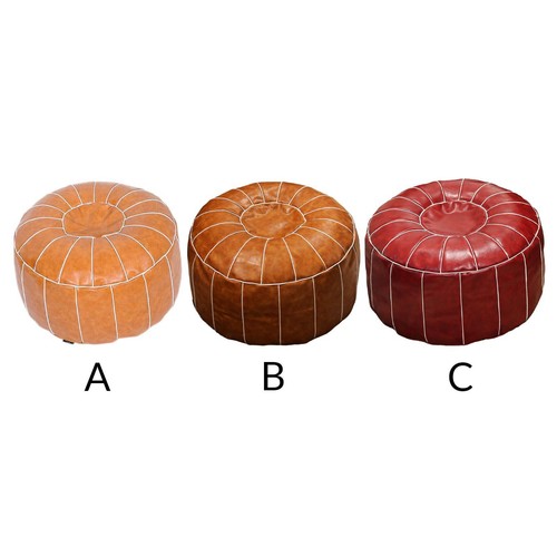 Moroccan pouf cover decorative - moroccan,