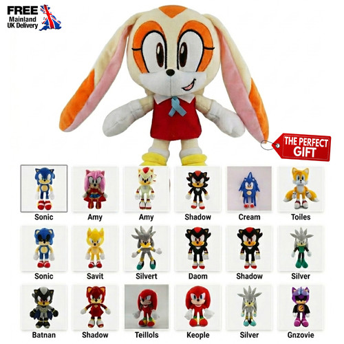 Sonic peluches toys - toys, 20-33cm