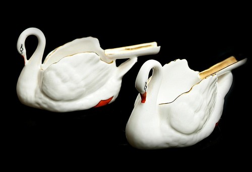 Two denton best bone china - denton,