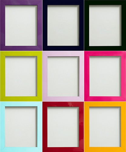 Colourful chunky picture - colourful,