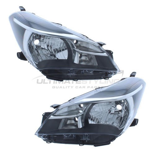 Headlights fits toyota yaris - headlights,